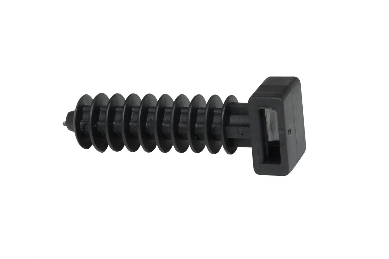 Muller Fix - Plug voor kabelbinder tot 9 mm breed zwart (100 st.) - MF111