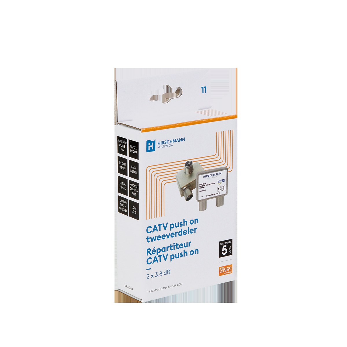 Hirschmann - Tweeverdeler IEC - 695020466