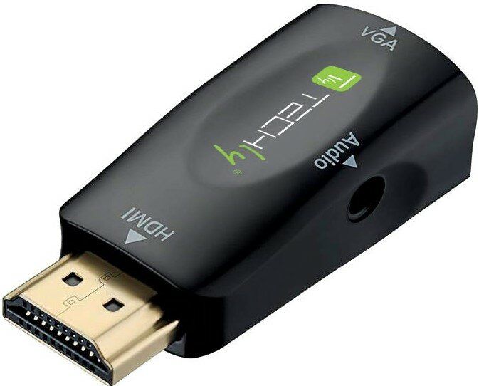 Adapter HDMI to VGA + audio - IDATAHDMIVGA2B