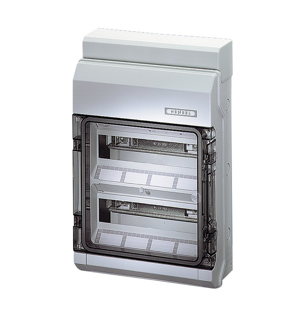 Hensel - Verdeelkast IP65, 2x12 modules - KV9224B