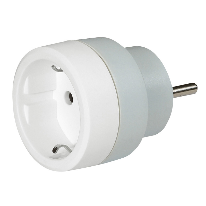 Legrand - Aanpasser 2P+A schuko naar franco belgisch - 050382