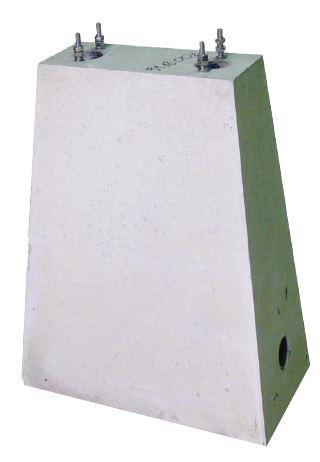 STAGOBEL - Betonsokkel voor Frame 2X AMTRON - M91180011