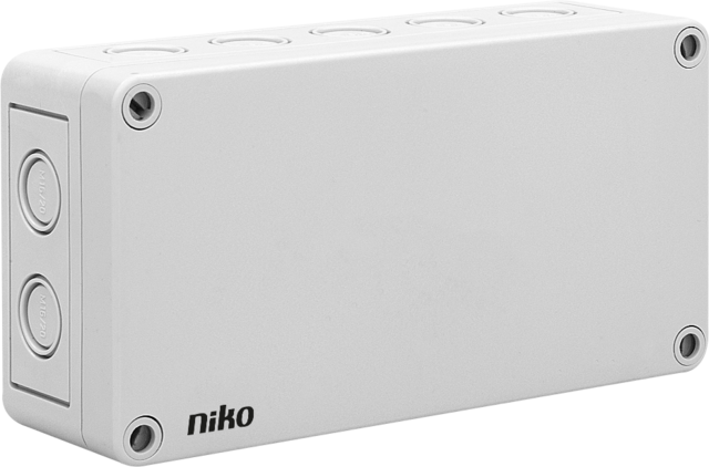 Niko - Opbouw RF ontvanger IP66 met 2 kanalen - 05-336