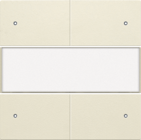 Niko - Afwerkingsset voor 4 voudige potentiaalvrije drukknop 24 V m - 100-40350