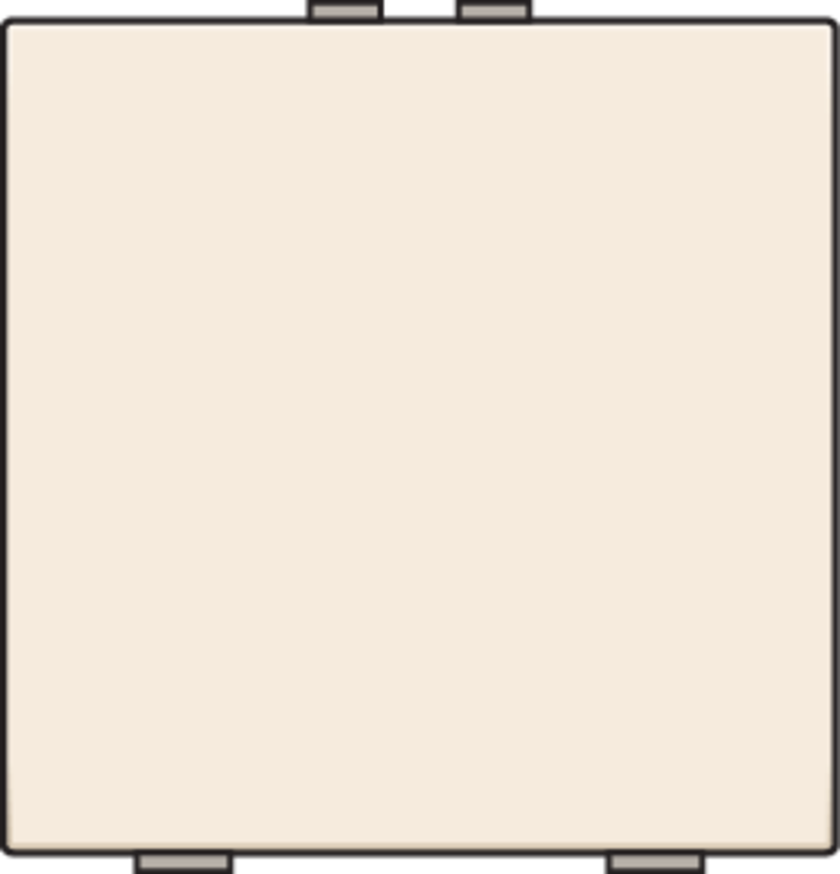 Niko 100-51001: Enkelvoudige drukknop voor Niko Home Control, cream - Image 2