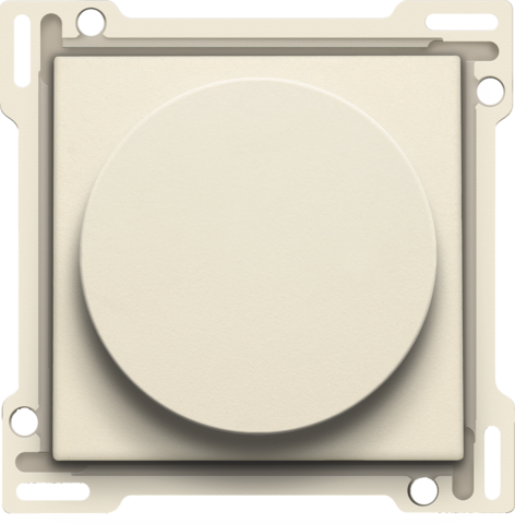 Niko - Afwerkingsset 1 0 2 voor draaischakelaar voor motoren, cream - 100-65938