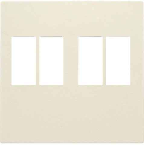 Niko - Afwerkingsset voor tweevoudige luidsprekeraansluiting, cream - 100-69701