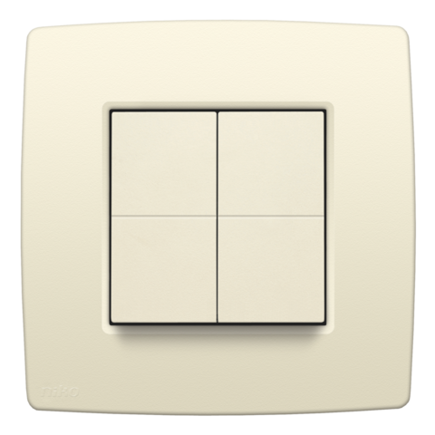 Niko - dimschakelaar voor het Hue systeem, Niko Original cream - 100-91004
