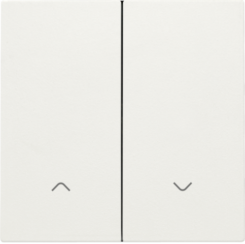 Niko - Afwerkingsset voor dubbele elektronische rolluikschakelaar, - 101-31006