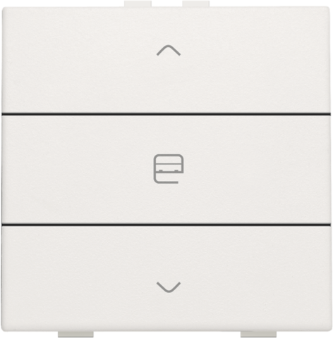 Niko - Enkelvoudige motorbediening voor Niko Home Control, white - 101-51033