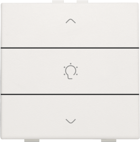 Niko - Enkelvoudige dimbediening voor Niko Home Control, white - 101-51043