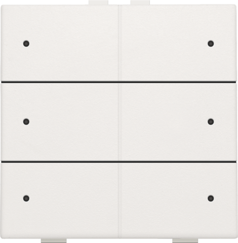 Niko - Zesvoudige drukknop met leds en comfortsensoren voor Niko Ho - 101-52206
