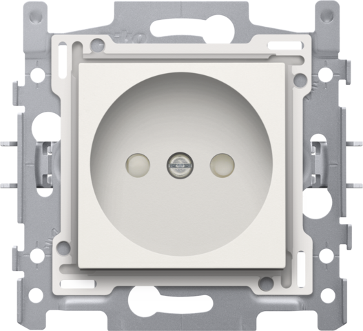 Niko - Stopcontact zonder aarding met beschermingsafsluiters, inbou - 101-66505