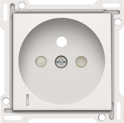 Niko - Afwerkingsset met doorschijnende lens voor stopcontact met s - 101-66607