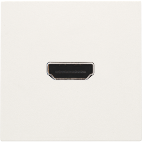 Niko - Afwerkingsset met HDMI naar HDMI aansluiting, white - 101-69417