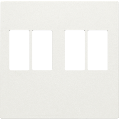 Niko - Afwerkingsset voor tweevoudige luidsprekeraansluiting, white - 101-69701