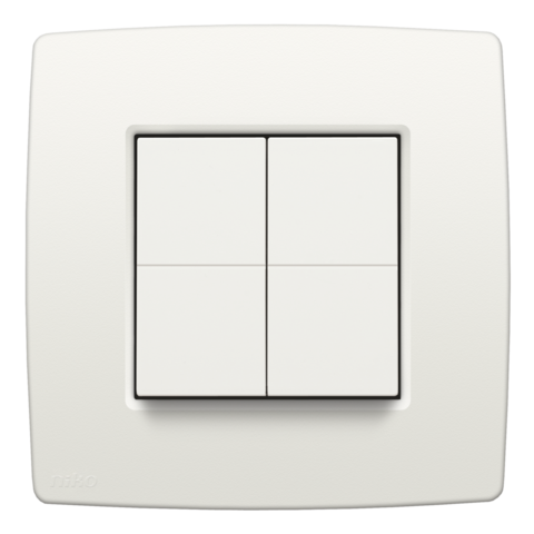 Niko - dimschakelaar voor het Hue systeem, Niko Original white - 101-91004