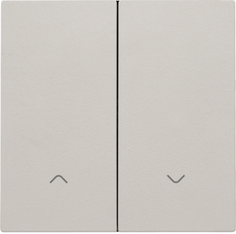 Niko - Afwerkingsset voor dubbele elektronische rolluikschakelaar, - 102-31006