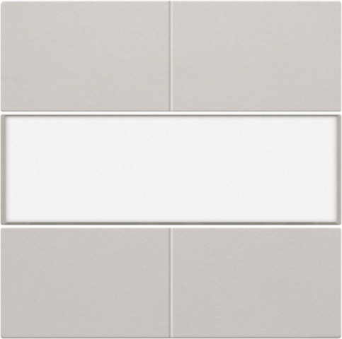 Niko - Afwerkingsset voor 4 voudige potentiaalvrije drukknop 24 V m - 102-40250