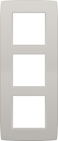 Niko - Drievoudige afdekplaat, 60 mm centerafstand, verticaal, - 102-76300