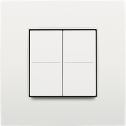 Niko - dimschakelaar voor het Hue systeem, Niko Intense white - 120-91004