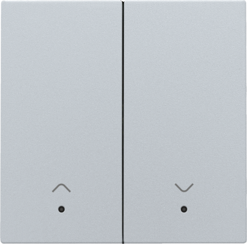 Niko - Afwerkingsset met lens voor dubbele elektronische rolluiksch - 121-32006