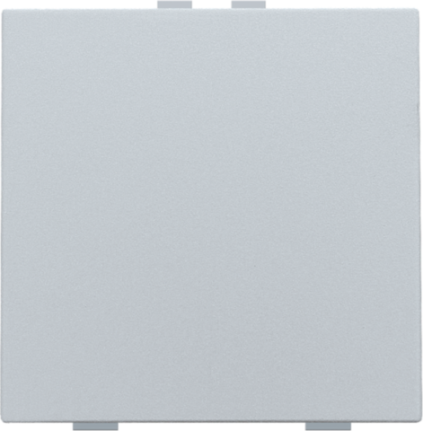 Niko - Enkelvoudige drukknop voor Niko Home Control, sterling coate - 121-51001