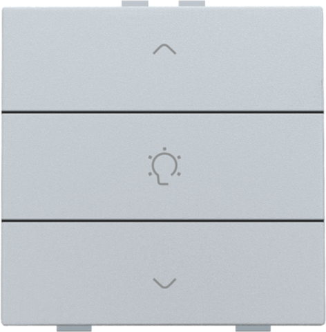 Niko - Enkelvoudige dimbediening voor Niko Home Control, sterling c - 121-51043