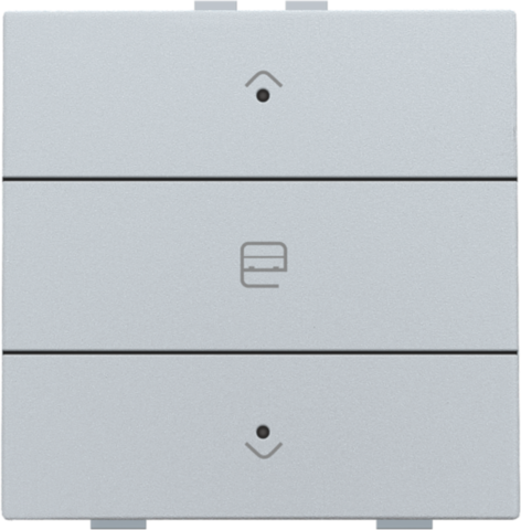 Niko - Enkelvoudige motorsturingsbediening met led voor Niko Home C - 121-52033
