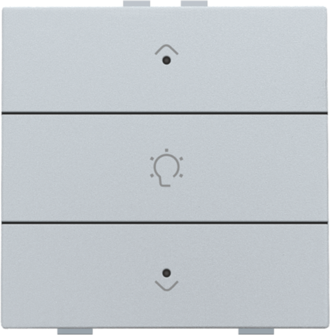 Niko - Enkelvoudige dimbediening voor Niko Home Control met leds, s - 121-52043