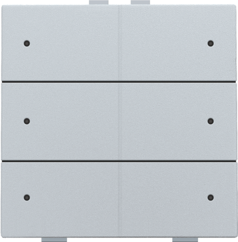Niko - Zesvoudige drukknop met leds en comfortsensoren voor Niko Ho - 121-52206