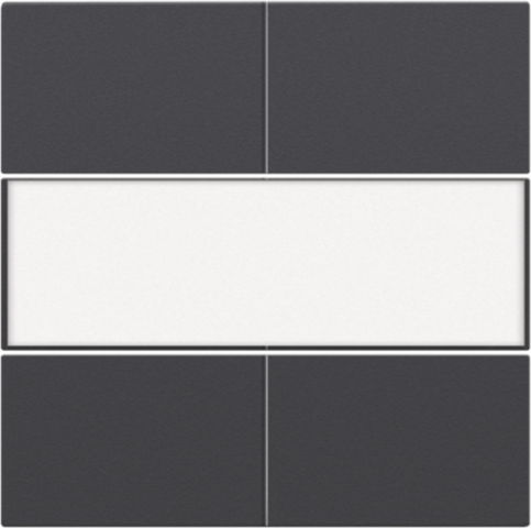 Niko - Afwerkingsset voor 4 voudige potentiaalvrije drukknop 24 V m - 122-40250