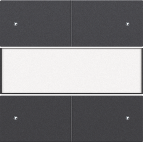 Niko - Afwerkingsset voor 4 voudige potentiaalvrije drukknop 24 V m - 122-40350