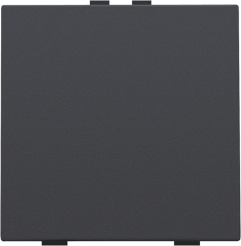 Niko - Enkelvoudige drukknop voor Niko Home Control, anthracite coa - 122-51001