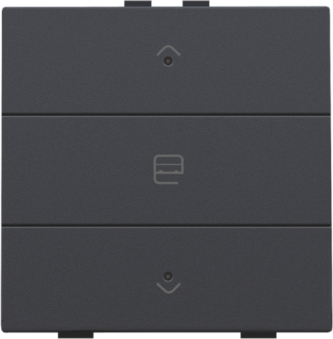 Niko - Enkelvoudige motorsturingsbediening met led voor Niko Home C - 122-52033