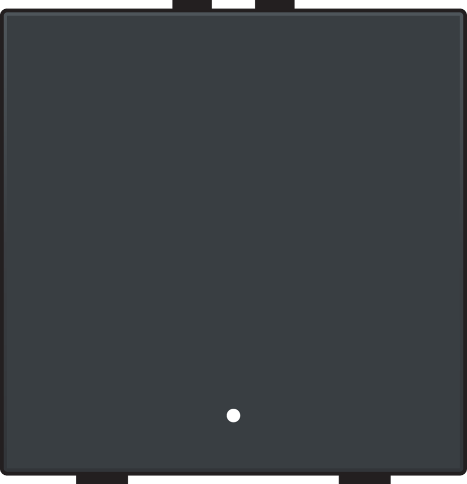 Niko 122-52201: Enkelvoudige drukknop met led en comfortsensoren voor Niko Home Control, anthracite coated - Image 2