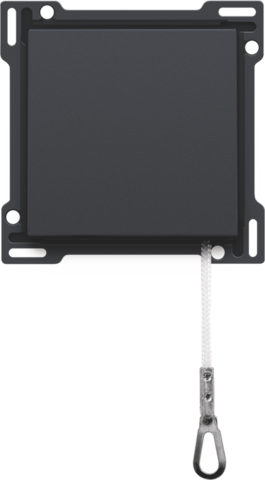 Niko - Afwerkingsset voor trekschakelaar, anthracite coated - 122-63606
