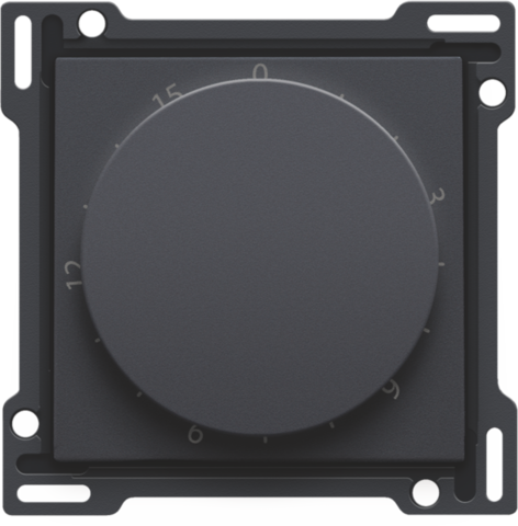 Niko - Afwerkingsset voor timer regelbaar tot 15 min., anthracite c - 122-64806