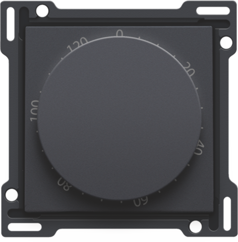 Niko - Afwerkingsset voor timer regelbaar tot 120 min., anthracite - 122-64906