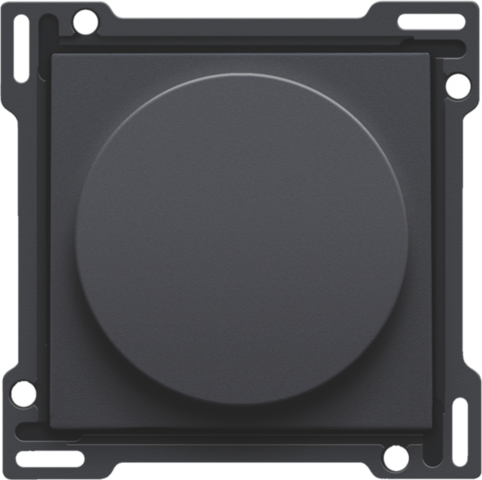 Niko - Afwerkingsset op/neer voor draaischakelaar, anthracite coate - 122-65926