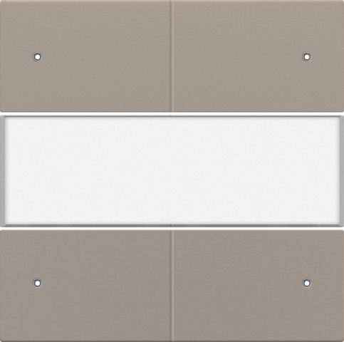 Niko - Afwerkingsset voor 4 voudige potentiaalvrije drukknop 24 V m - 123-40350