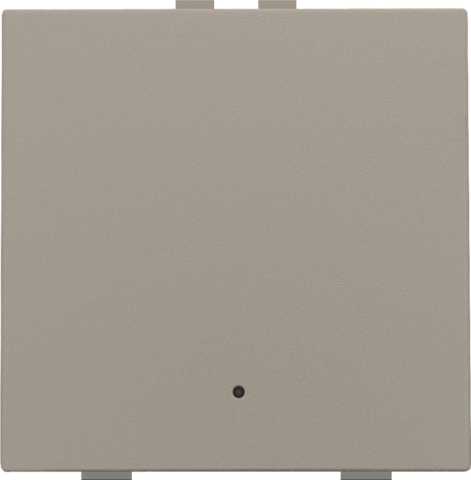 Niko - Enkelvoudige drukknop met led en comfortsensoren voor Niko H - 123-52201