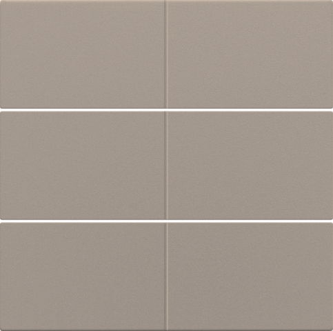 Niko - Afwerkingsset voor 6 voudige potentiaalvrije drukknop 24 V, - 123-60050