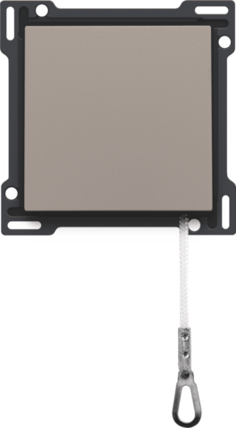 Niko - Afwerkingsset voor trekschakelaar, bronze coated - 123-63606