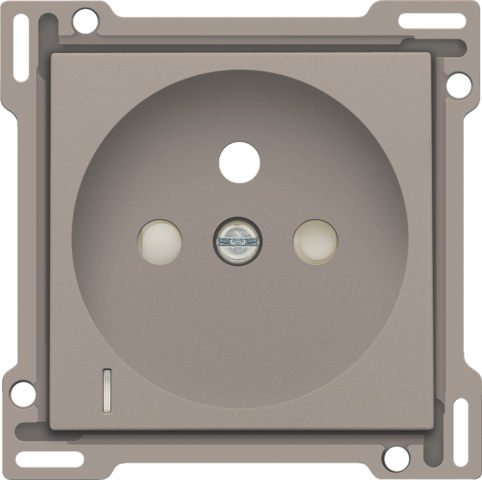 Niko - Afwerkingsset met doorschijnende lens voor stopcontact met s - 123-66607