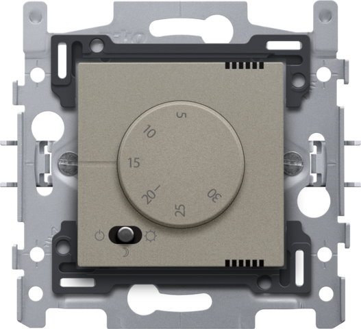 Niko - Elektronische thermostaat, bronze coated - 123-88000