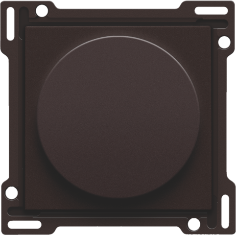 Niko - Afwerkingsset 0 1 2 voor draaischakelaar voor motoren, dark - 124-65937