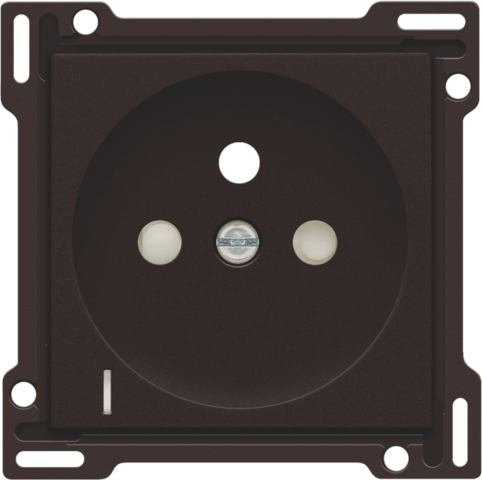 Niko - Afwerkingsset met doorschijnende lens voor stopcontact met s - 124-66607