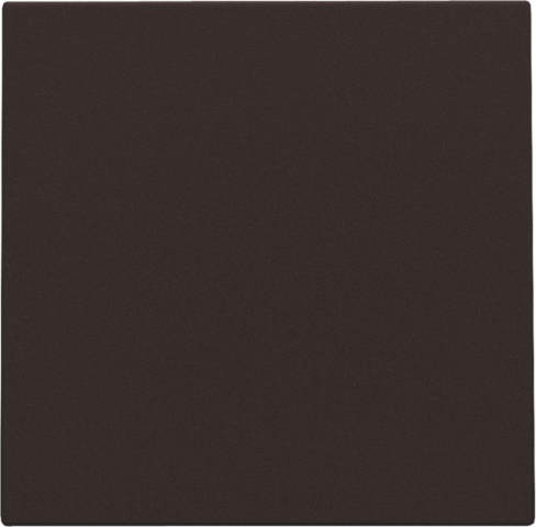 Niko - Blindplaat, dark brown coated - 124-76901