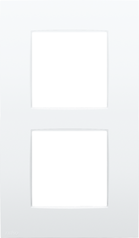 Niko - Tweevoudige afdekplaat, 60 mm centerafstand, verticaal, - 137-76200